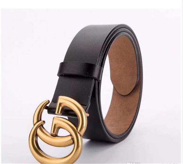 

brand leather belt men & women gold & silver cuff handmade 120cm casual men's2020 belt jeans, Blue;gray