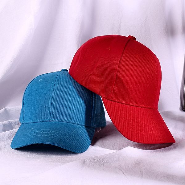 

autumn baseball 2020 pure cotton casual solid color light board baseball cap outdoor climbing sunshade duck tongue sports cap, Blue;gray