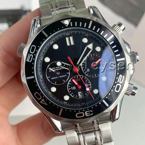 

fashion designer men's fashion dark blue ceramic bezel mechanical stainless steel automatic movement watch self-wind watches, Slivery;brown