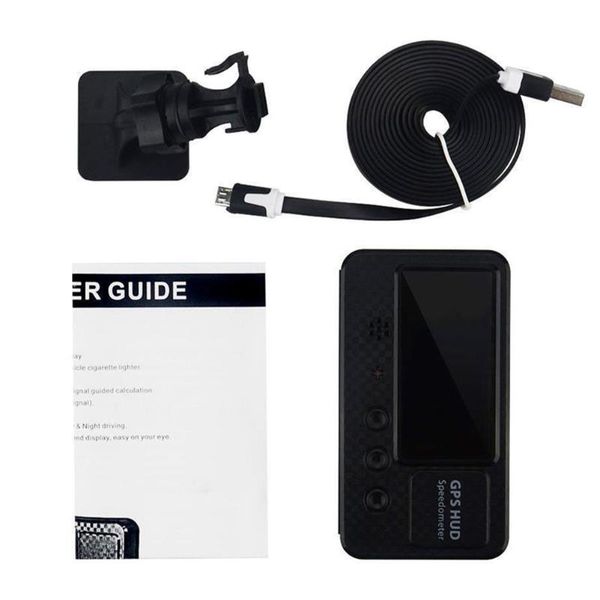 

digital accurate bike head up display useful abs universal auto alarm gps speedometer mileage calculate motorcycle easy install car