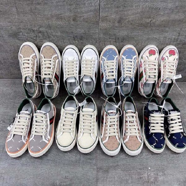 

new man women shoes luxury shoes fashion leather trainers sneakers platform triple espadrilles chaussures shoe001store gu01, Black;red