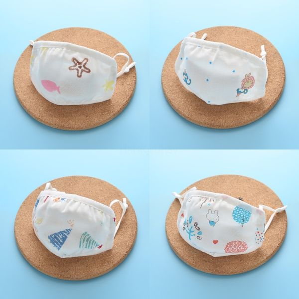 

34 kinds of style fashion luxury designer face living anti-dust masks cotton cloth pu leather printing daily mask with box #611, Black