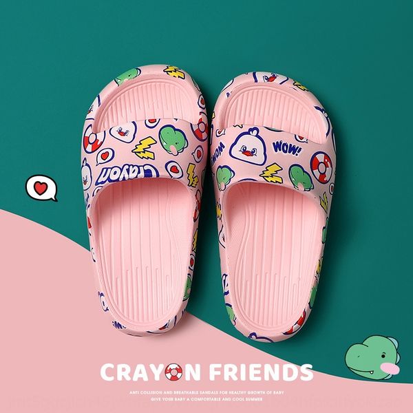 

ajtui children children sandals children' slippers summer boys and girls indoor household children' sandals bathroom bath non-sl, Black;grey