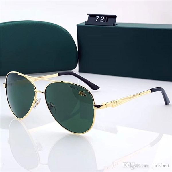 

pilot sunglasses for mens women polarized sunglasses men women crocodile sun glasses metal frame designer luxury sunglass 2020 9639, Black