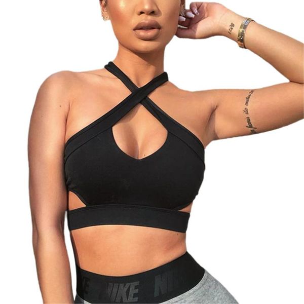 

2020 summer sports vest women running fitness t shirts crop workout quick dry yoga tank elastic tight gym clothes, White;red