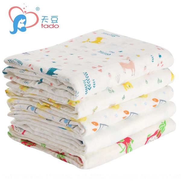 

детские четыре слоя марли хлопка впитывающие детей детское полотенце банное полотенце одеяло