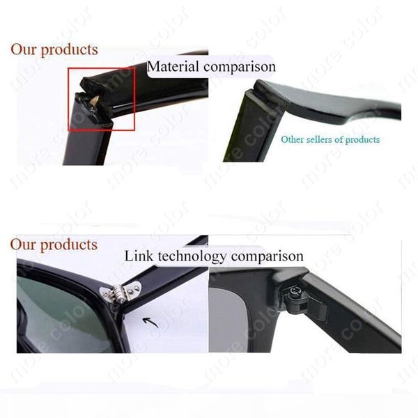 

r g15 glass lenses designer men women sunglasses ray model 2140 acetate frame real uv400 sun glasses original leather case packagesdr35, White;black