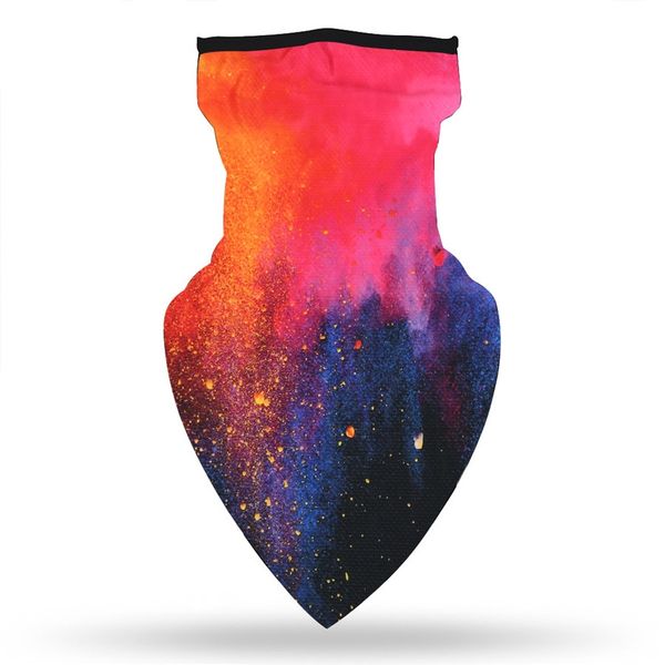 

halloween masquerade venetian mask kamen dancer ghost hip-hop mask luminous party bar face mask cosplay props#783, Black