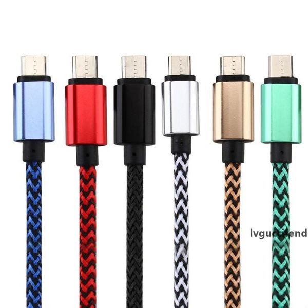 

braided micro usb charger data cable lead for samsung s6 s7 edge sony huawei