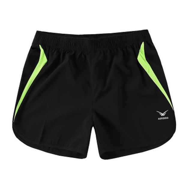 

summer men's sport running shorts breathable quick dry training sweatpants gym fitness run football shorts plus size tracksuits, Black;blue