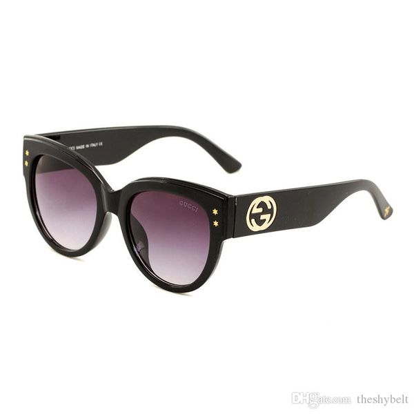 

mens women big frame sunglasses popular men women luxury sunglass pc lentes eyewear designer beach sun glasses des lunettes de soleil 2020, Black