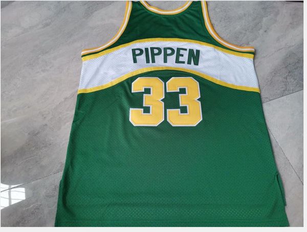 

custom men youth women rare scottie pippen college basketball jersey size s-6xl or custom any name or number jersey, Black