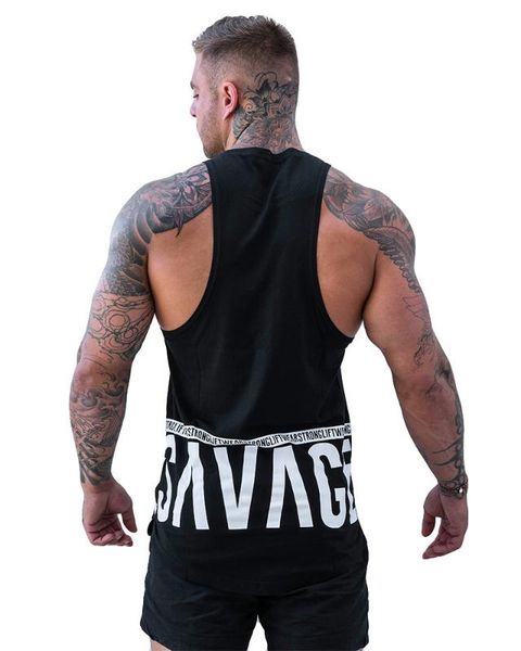 

summer sports fitness vest fashion-2020 men sleeveless short sleeve slim fit base t-shirts, Black;blue