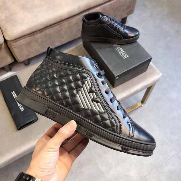 

2020t fashion high-end custom men's high-plus velvet warm casual shoes, fashion trend wild sports shoes, size: 38-45