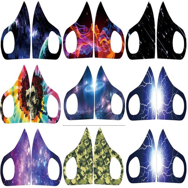 

череп маска mascarilla de camuflaje verde starry sky face mask maschera blu mimetica череп лица fizyn jjxh