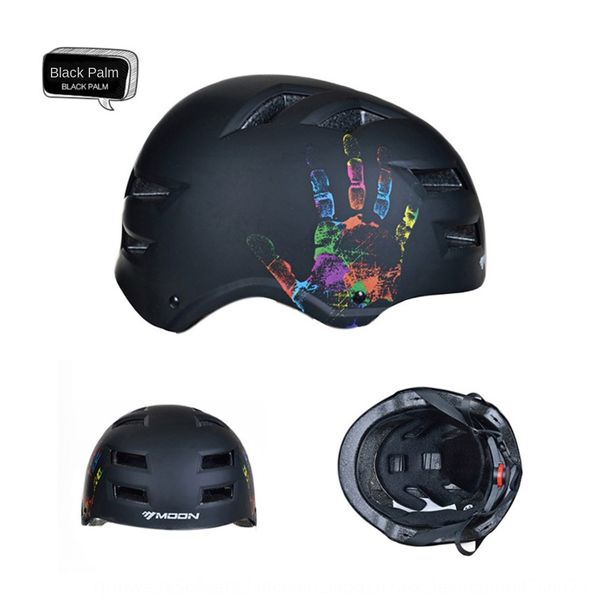 

moon skateboard bicycle bicycle riding equipment helmet skating roller skating street dance safety helmet equipment