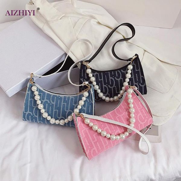 

мода печати женщины сумочка totes pearl вскользь pu плеча подмышек сумки