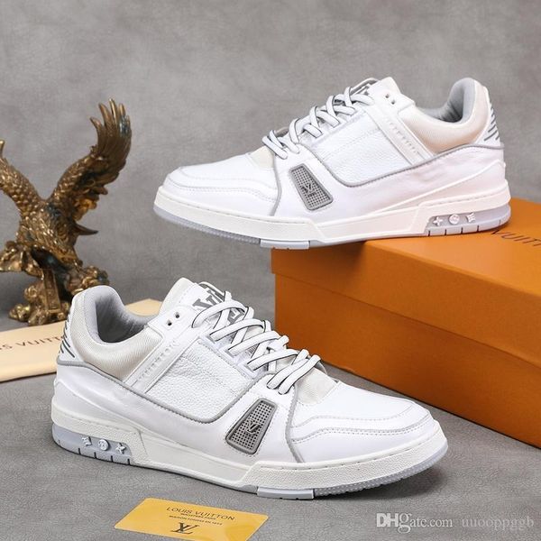 

2020ww new official website synchronization men's casual fashion shoes, high-quality travel sneakers, fast delivery original box packag, Black