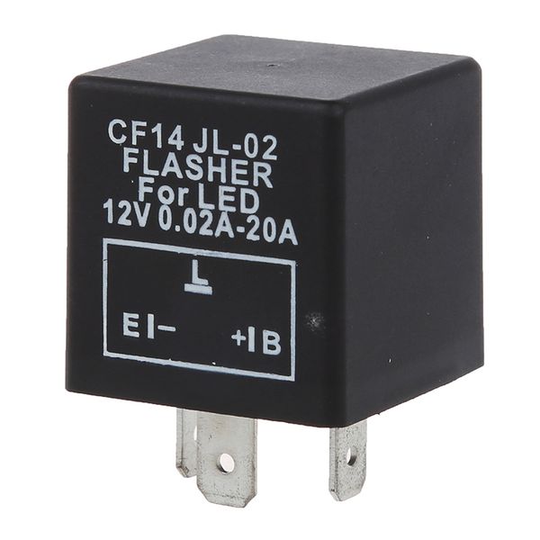 

светодиодный индикатор flasher реле e.l.b 3pin автомобиль мотоцикл