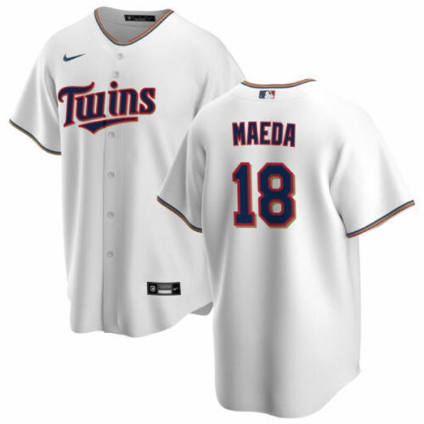 

kenta maeda #18 men's all colors 2020 mens stitched xs-6xl baseball jerseys, Gray