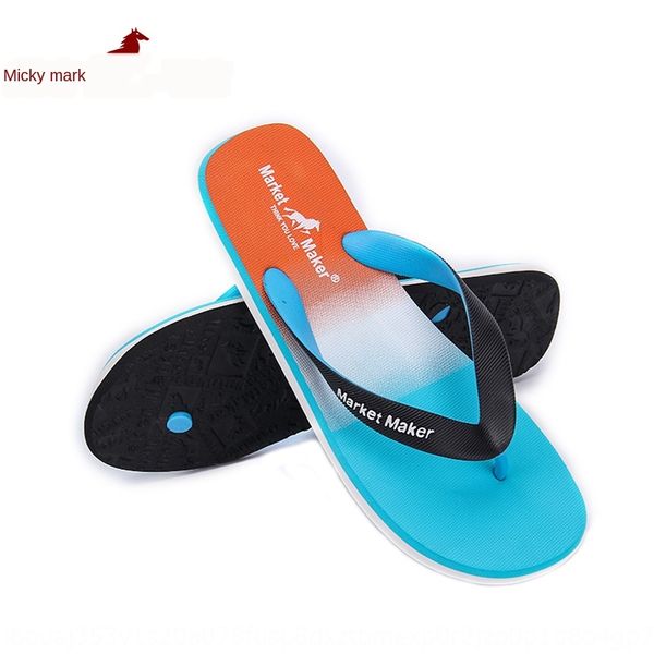 

l08lw 2020 new summer men's stylish anti-slip wear-resistant beach 2020 new summer men's stylish anti-slip flip-flops slippers fli