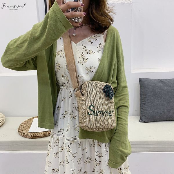

women lady fashion casual chic shoulder bag messenger bag straw bag fashion small versatile bagbolsa feminina de ombro 50