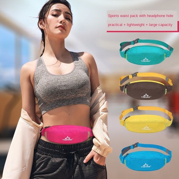 

jk9yy sports waist pack outdoor women's ultra-light breathable running phone running bag phone bag marathon waterproof off-road waist