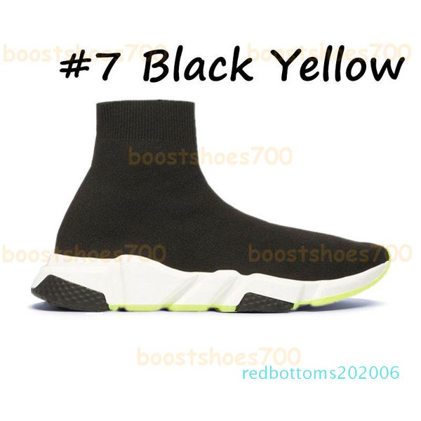 

2020 speed trainer black white designer sneakers men women black red casual shoes fashion socks sneakers 36-45 c15