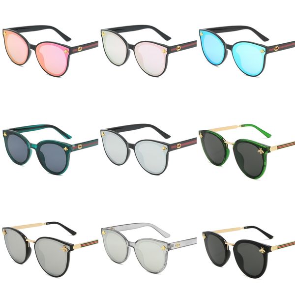 

fashion kurt cobai style oval uv400 sunglasses women vintage retro round frame white mens sun glasses red hip hop clear glasses#806, White;black