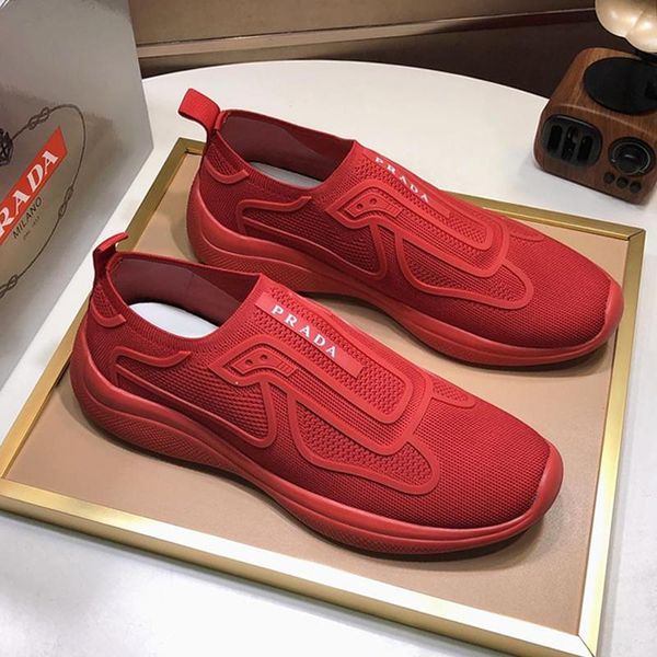 

new 2020 men shoes sports slip on zapatos hombre fashion shoes footwears with origin box luxury fabric sneaker scarpe da uomo men shoes