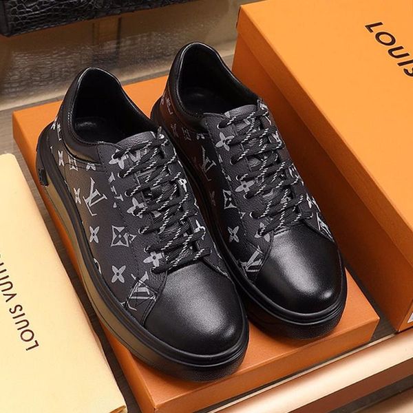 

men shoes comfortable outdoor walking designer footwears lightweight plus size lace -up casual men shoes zapatos de hombre, Black