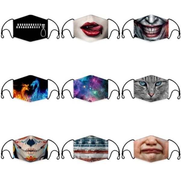 

new designer mask fast shipping new designer face eye shield washable 2 layers cotton facemask with slot people protective ma#477