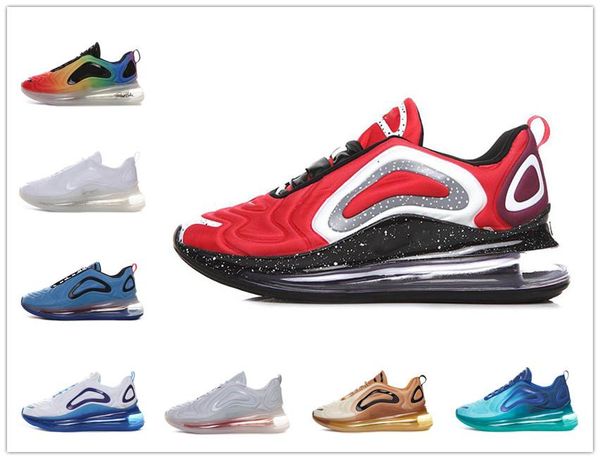 

продажи 2020 запуск причинно обувь мужчины женщины на море лес закат тройной черный белый восход mens воздушной подушке спорта кроссовки, Black