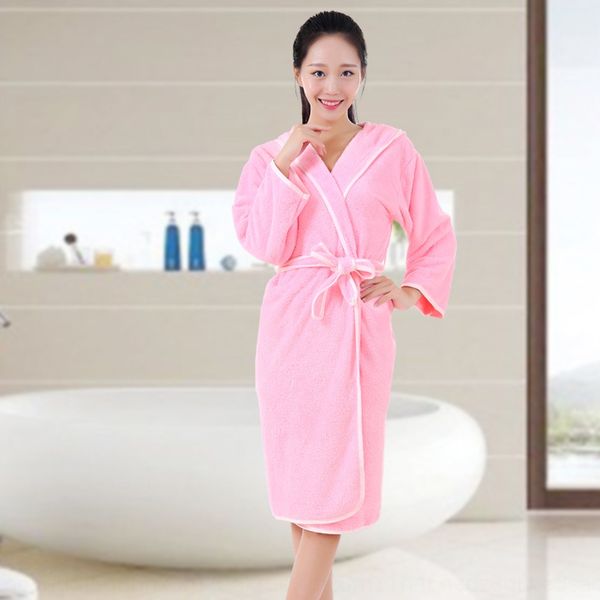 

lb6j0 women coral fleece springautumn soft comfortable does not shed length yu qun women coral fleece bathrobe bathrobe springau