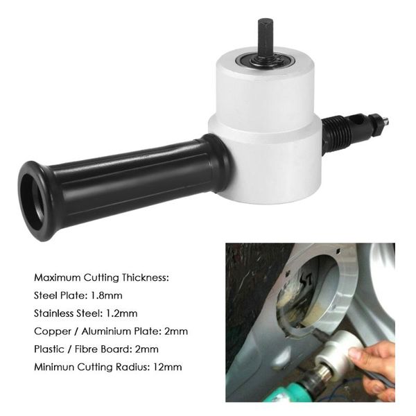 

meterk nibbler tool metal cutting double head sheet nibbler saw cutter drill attachment cutting tool sheet metal cut