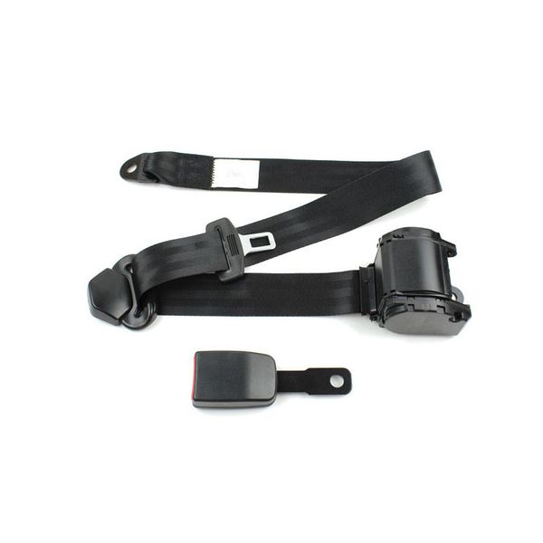 

feb003d three point car automatically locking seatbelt seat safety belt 135mm length metal strap buckle