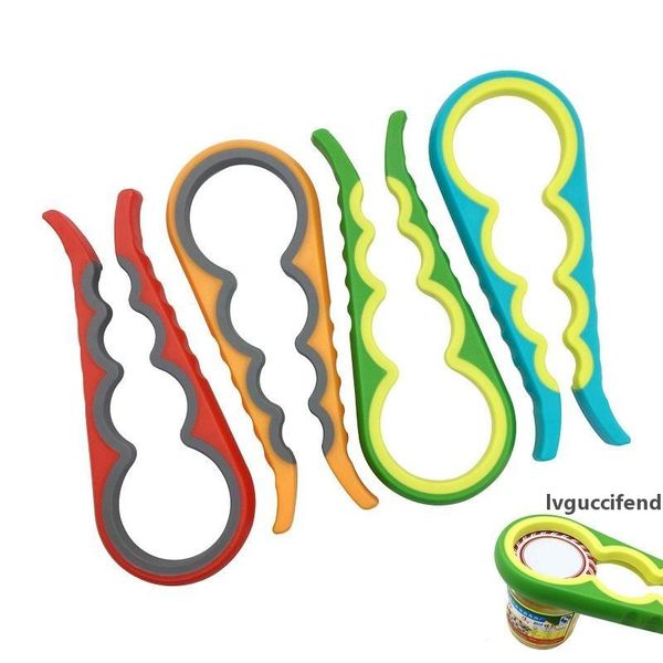 

4 in 1 handy anti-slip can lid opener bottle jar opener kitchen tool excellent quality w9742
