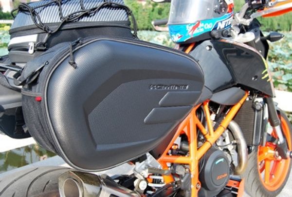 

motorcycle cycling side waterproof cover can be placed helmet general rear motorcycle saddle saddle bag bag