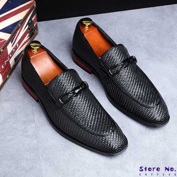 

fashion leather men shoes 2020 spring autumn oxford loafers breathable flats men sapatos masculino comfortable soft-soled shoes, Black