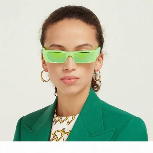 

s luxury -new 0516 women men special uv protection women designer vintage small square frame come with package 0516s, White;black