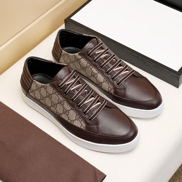 

luxury mens casual shoes trendy footwear lace -up luxury mens shoes rubber soles fashion sneakers gd584 scarpe da uomo drop ship