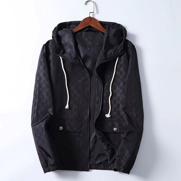 

мужчины куртка повседневный спортивные куртки пальто осень зима куртки с капюшоном мужские толстовки на молнии дизайнер ветровки куртки одеж, Black;brown