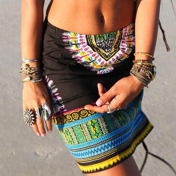 

women sweet print skirts casual femininas ladies casual office wear skirts clothes china, Black