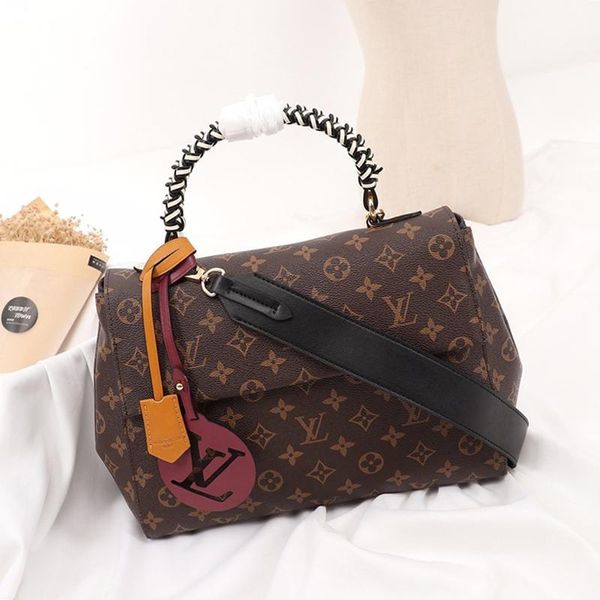 

fashion design womens bag leather shoulder small flap crossbody handbags lady handle tote messenger bags with origin box