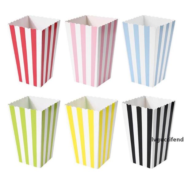 

12pcs favor candy treat popcorn boxes for wedding party supply baby shower
