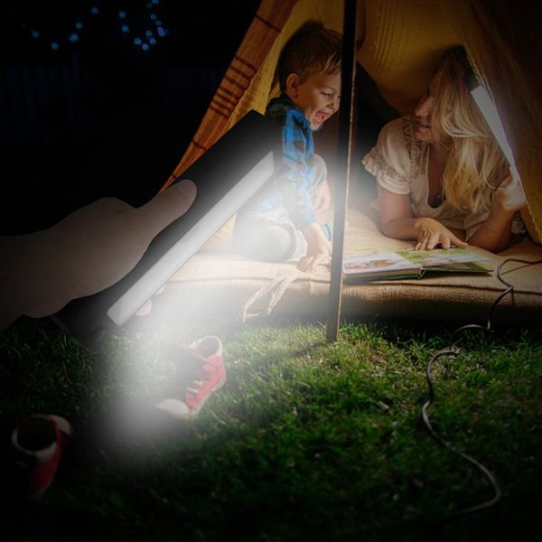 

cob led magnetic work light car garage mechanic home torch lamp