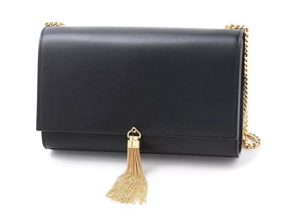 

2020 classic chain bag designer purse handbag with tassel clutch bags women genuine leather handbag shoulder bag totes crossbody delive