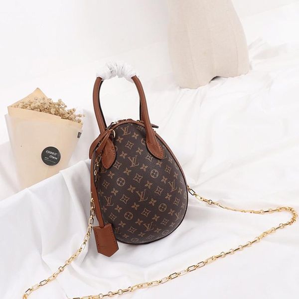 

drop ship womens bag bolso bandolera simple style trend womens leather luxury designer egg bag handbags ladies chain zipper crossbody bags