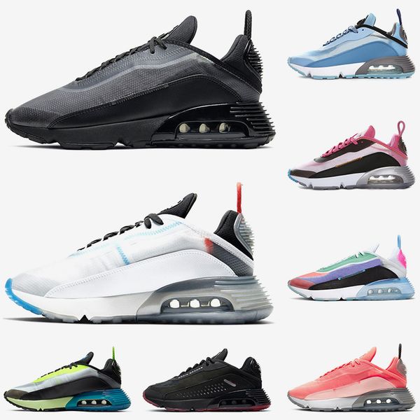 

fashion 2090 be true pure platinum women mens running shoes luxury black volt blue lava glow blue duck camo designer sneakers