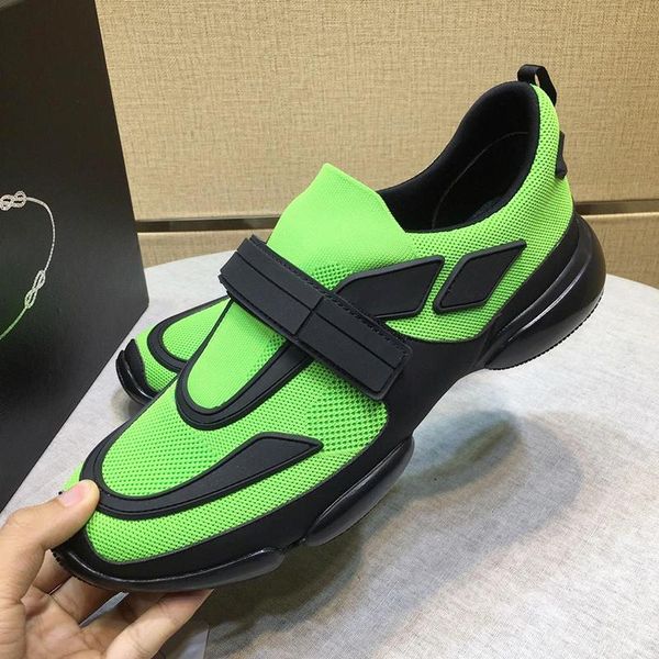 

new fashion shoes for men slip on cloudbust sneakers hook &loop scarpe da uomo 2020 fashion footwears casual mens shoes with origin box sale, Black